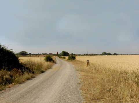 Camino de entrada a Chozas de Abajo